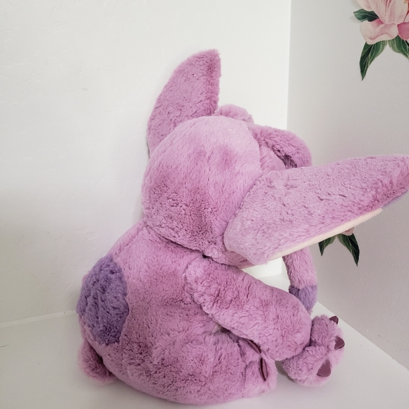 Disney Lilo And Stitch Pink Dog Angel Stitch Plush Stuffed Animal Soft Toy 16" - Picture 2 of 6